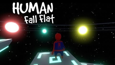 Human Fall Flat - Space Mountain [Workshop] - Gameplay, Walkthrough