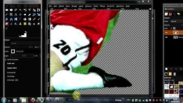 How to render an image using gimp.
