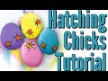 Hatching Chicks Acrylic &amp; Paint Pen tutorial  Rock Painting 101