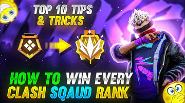 CLASH SQUAD RANK TIPS AND TRICKS 🔥🔥⚡para SAMSUNG A3,A5,A6,A7,J2,J5,J7,S5,S6,S7,S9,A10,A20,A30,A50