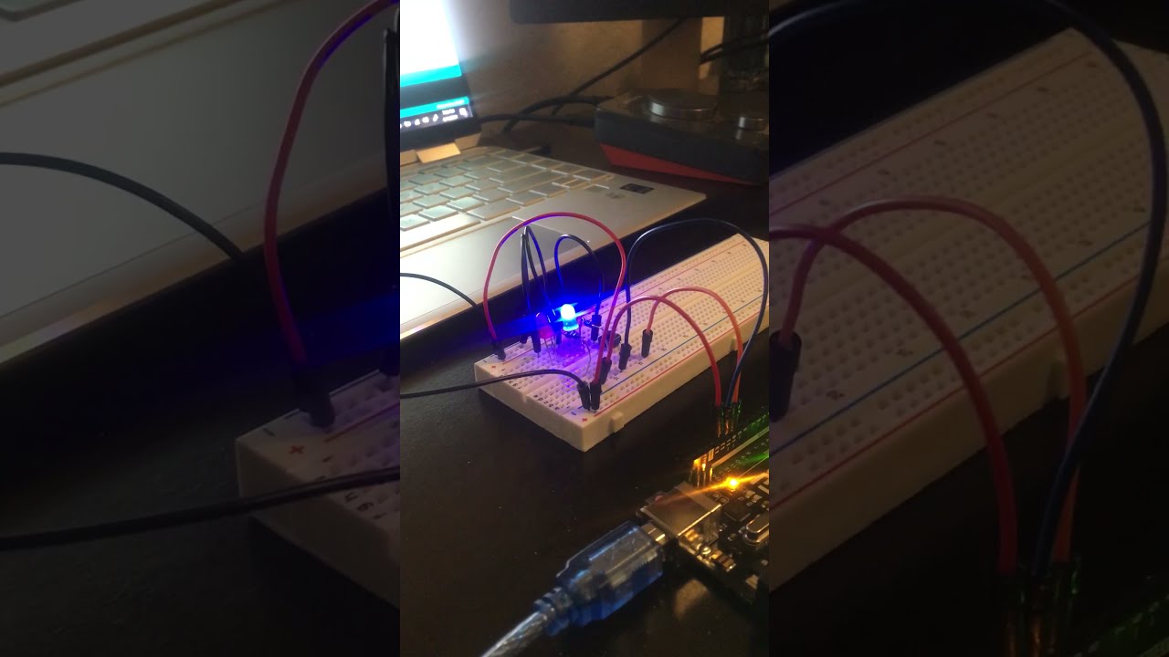 EE 322 01 Lab 6 Blue LED