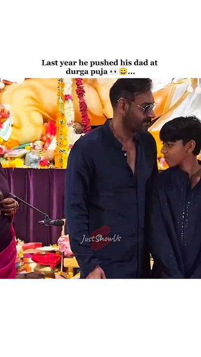 yug devgan never missed any chance 😂 #shorts #kajol #ajaydevgan #bollywood #viral #dotmandala