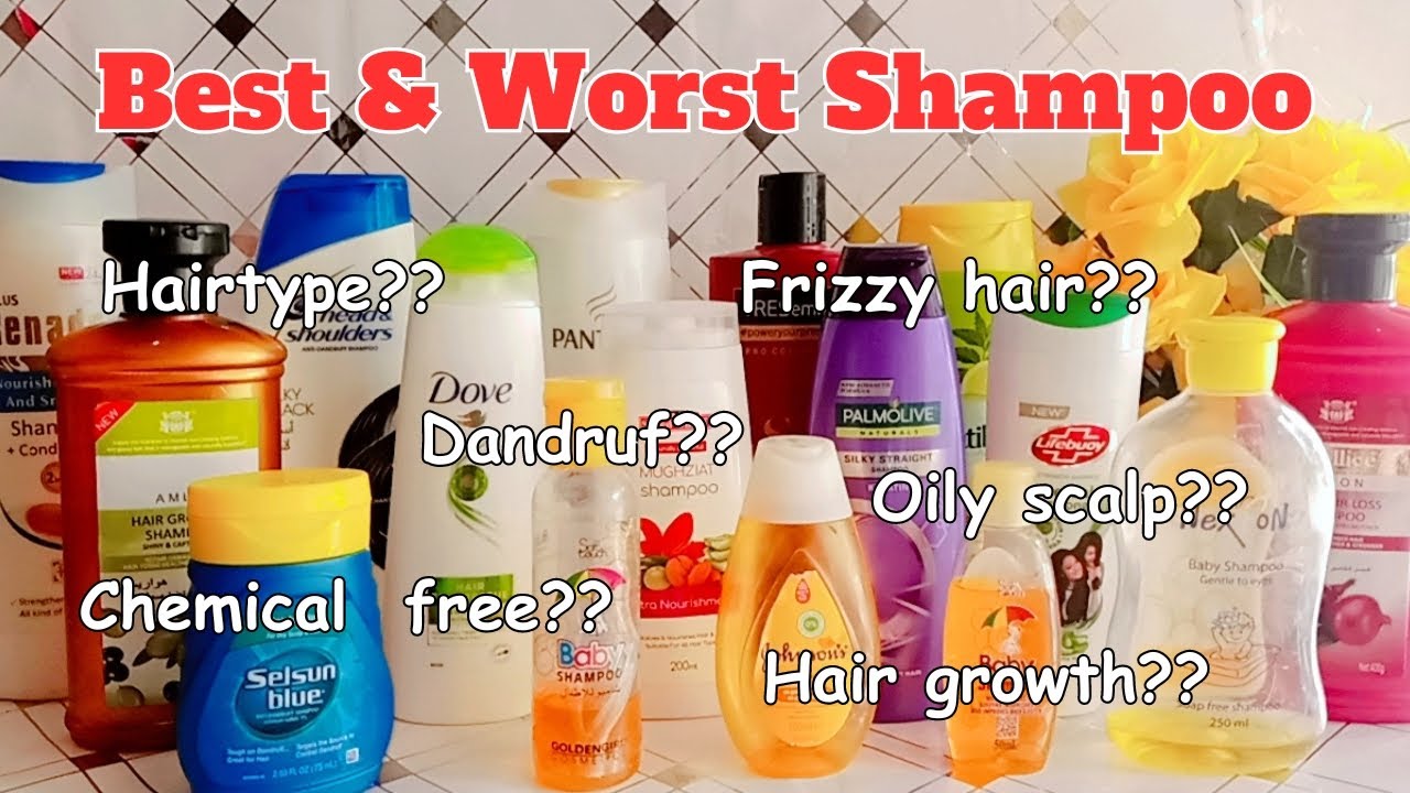 Best and Worst Shampoo for your hair| Chemical free shampoos for all ...