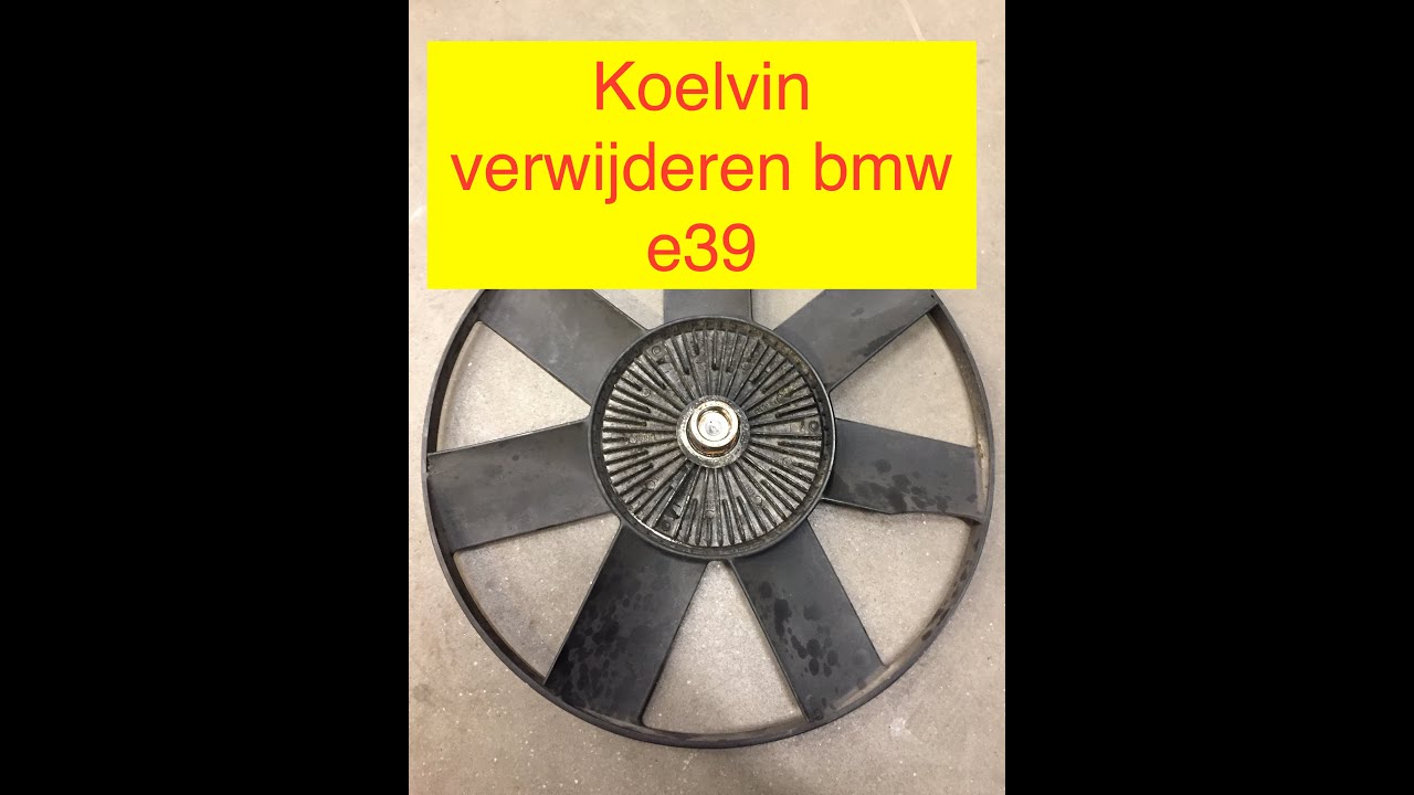 KOELVIN VISCO KOPPELING BMW E39 535d VERWIJDEREN / BMW Fan Clutch