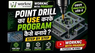 Point Drill Programming in VMC Step-by-Step Guide: How to Create a VMC Program Using Point Drilling