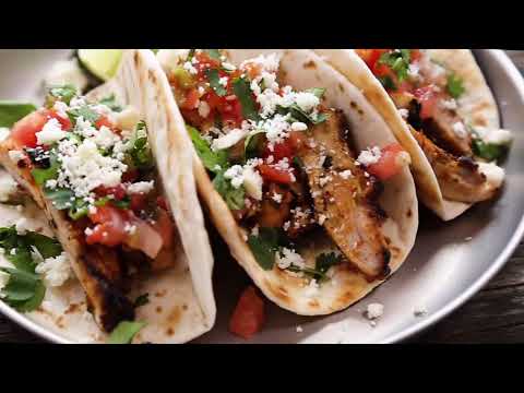 Receta: Tacos de pollo a la parrilla con cilantro y lima | Chef Viajero