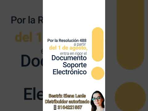 Documento Soporte electrónico