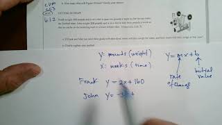 CPM CC3 Section 6.1.2 #6-17 (using a system of equations to solve a word problem)