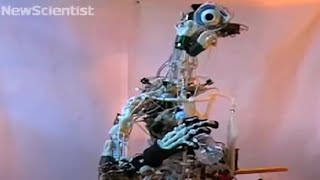 Robot with bones moves like you do
