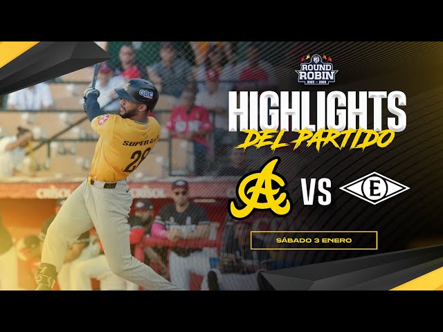 Highlights: Águilas Cibaeñas vs Leones del Escogido | 3 de Enero 2026