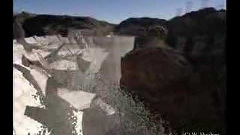Hoover Dam break animation - adjusted final render