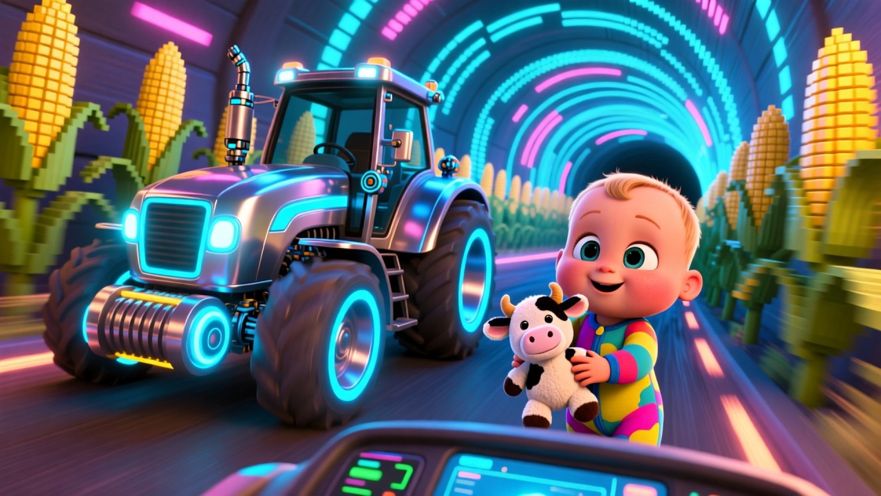 Farm Ride Goes Boom Boom 🚜💥 | Fun Learning Song for Kids | Preschool Adventure