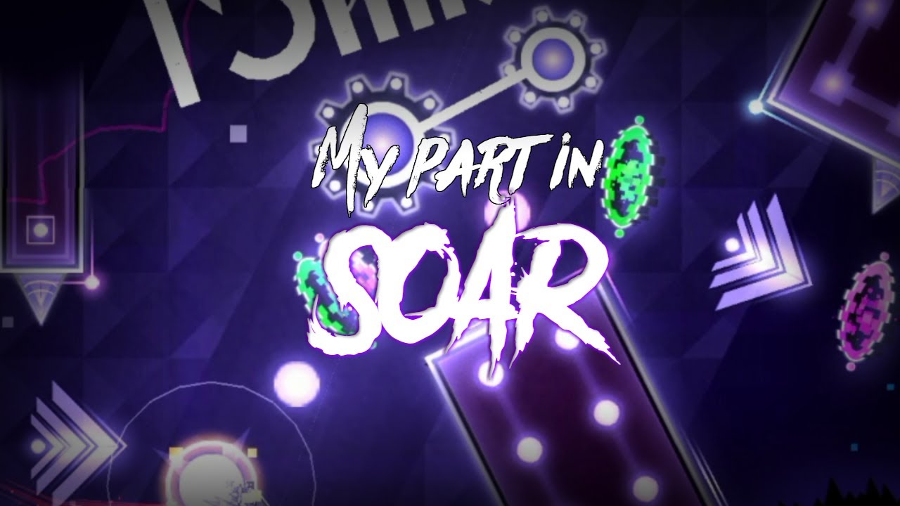 100 person MEGACOLLAB || My part in Soar by Team Spire || Geometry Dash