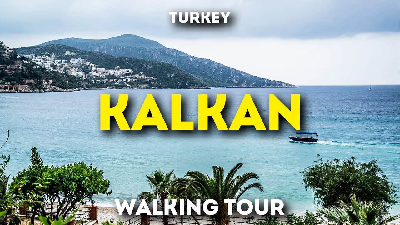 Kalkan in White & Blue: Is This Turkey’s Most Perfect Small Town | 4K