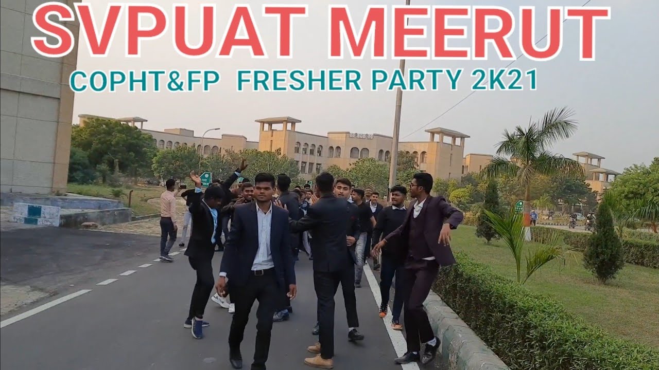 Navyam Freshers Party 2k21 || Part-1 || COPHT & FP || svpuat meerut