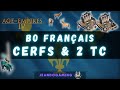 Build order franais  conomie et agression  bo franais  2 tc  agression  age of empires iv