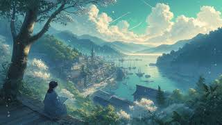 Serene Port Study Music 🚢 | Summer Ocean Breeze - Relaxing Anime Music for Deep Focus & Reading screenshot 4
