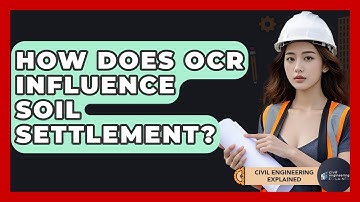How Does OCR Influence Soil Settlement? - Civil Engineering Explained