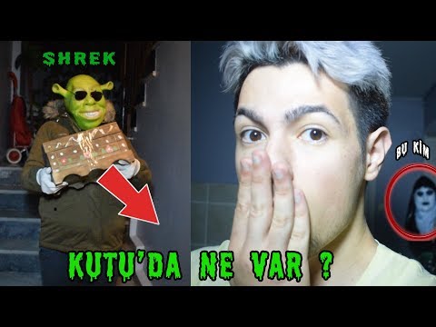 SHREK EVİME GİZEMLİ KUTU BIRAKTI !! (Şok Olucaksınız)