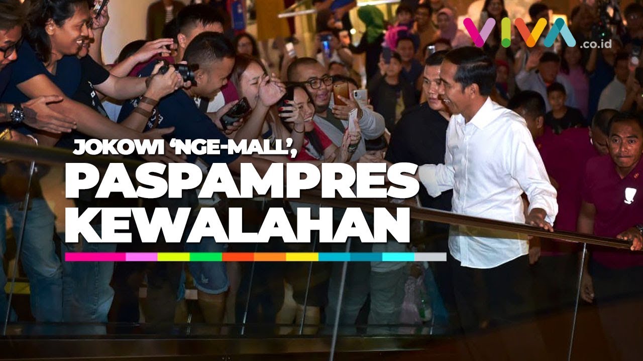 http://news.viva.co.id Mendadak Jokowi Bikin Heboh Mal Grand Indonesia!