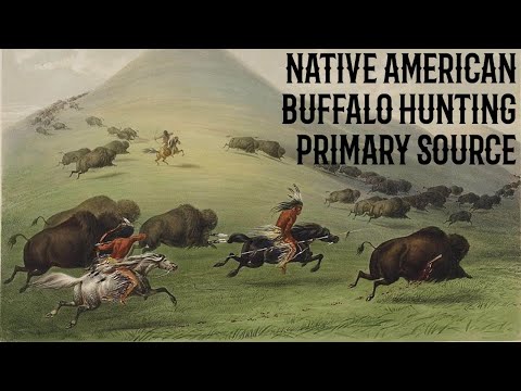 Native American Buffalo Hunting - Primary Source