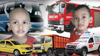 Belajar mengenal kendaraan transportasi darat | media edukasi anak