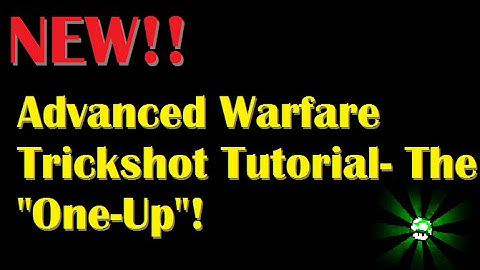 NEW!!Trickshot Tutorial (AW) the "One-up" akimbo pistol shot! (Read Discription)