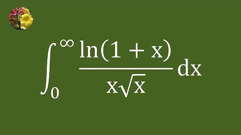 3rd method to evaluate the improper integral using Feynman