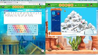 Typing Agent's on screen keyboard