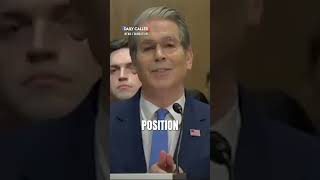 Dem Senator SPEECHLESS As Bessent Presses Him On Epstein