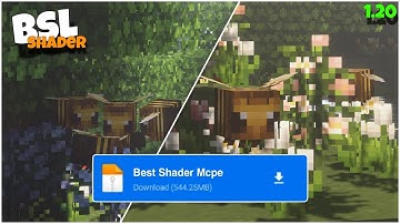 Bsl shader for Minecraft pe 1.20 | best shader mcpe 1.20