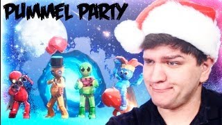 КУЧА мини ИГР Pummel Party. КООП- СТРИМ