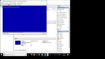Installing Win XP in Hyper V