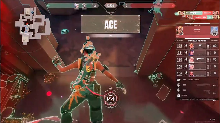 ACE with ZEDD - SPECTRUM skins ( Valorant Montage )