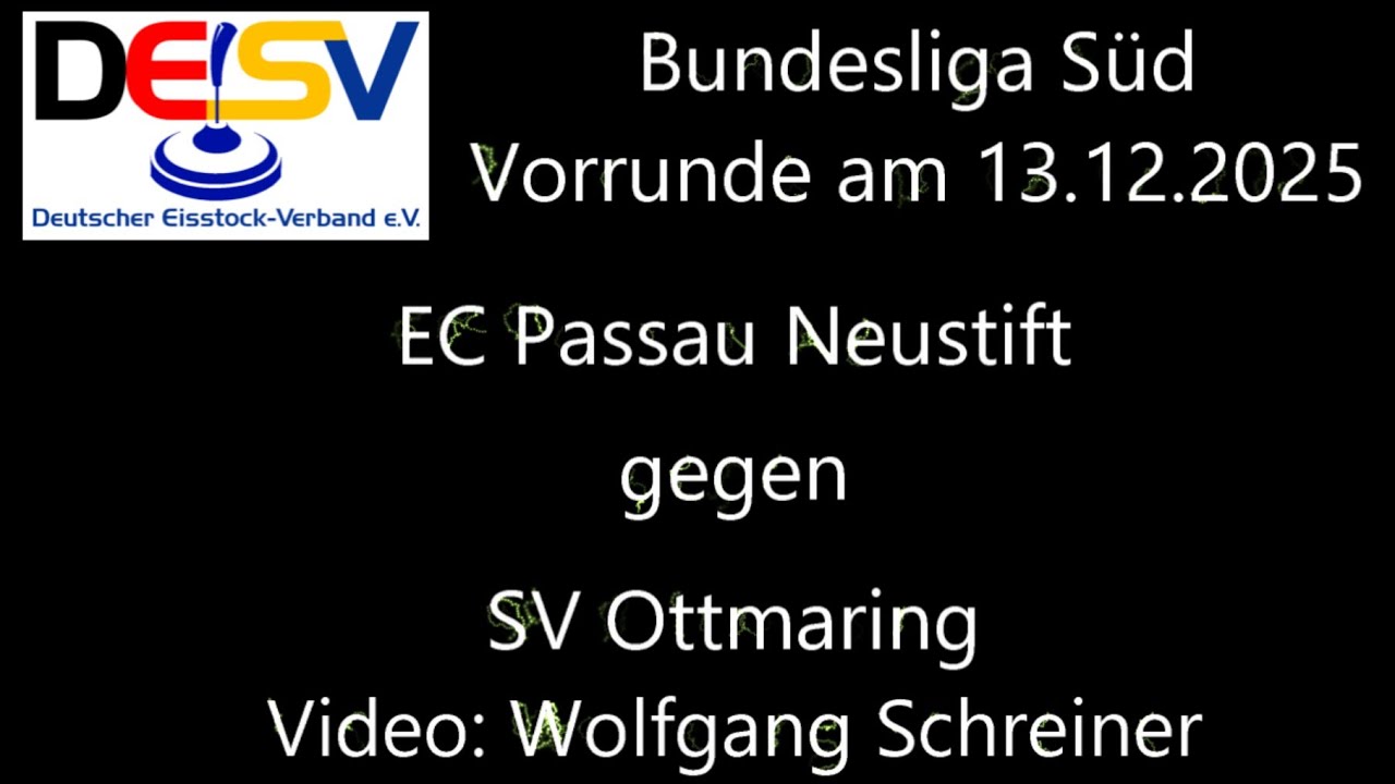 Bundesliga Süd Vorrunde EC Pasau Neustift gegen SV Ottmaring