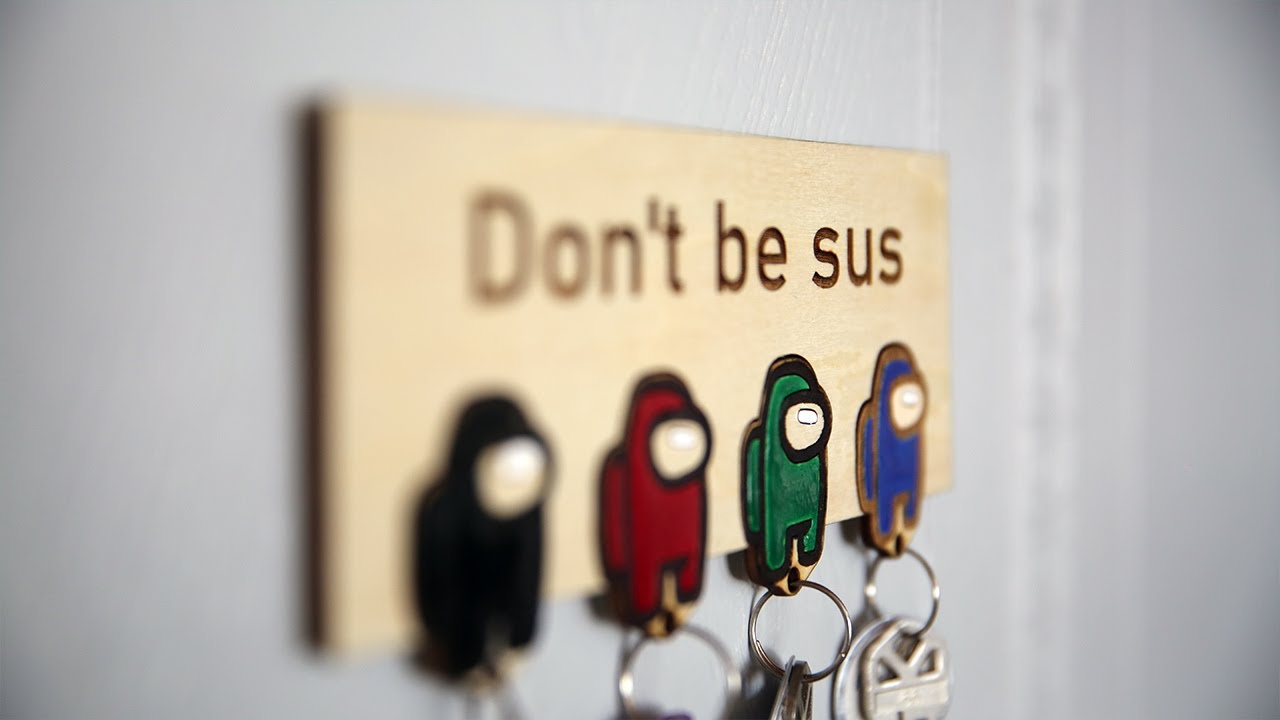 How To: DIY Among Us keychains using makeblock | xTool Laserbox