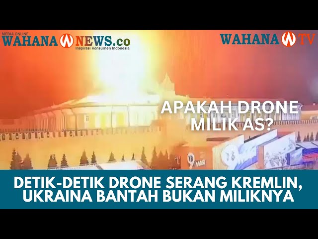 Rusia Klaim Dalang Drone Serang Kremlin Adalah AS