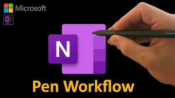 OneNote and the Tablet Pro Pen Tool - Best workflow video for Christopher