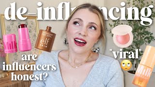 May I DE-INFLUENCE you today? 🫣 "Viral" Products + Honesty with Sponsorships