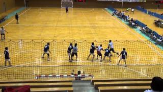 Japan Masters Handball 2013 in Hanamaki, Kuramae v Tennoji 2nd half