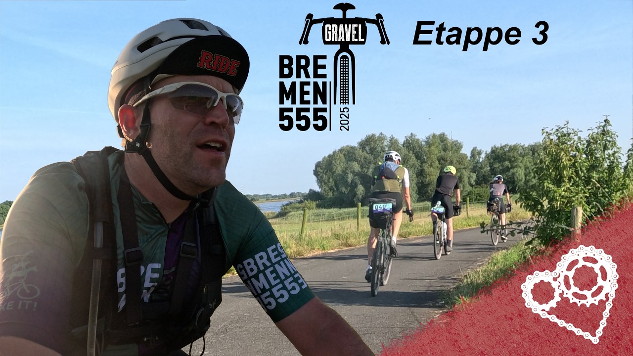 Bremen555: Drei Tage Gravel und Bikepacking pur - Etappe 3: 214km bis zum Ziel