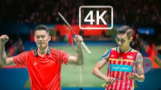 Last Match of Lin Dan and Lee Chong Wei  2018 All England Open  QF  Highlights  4K