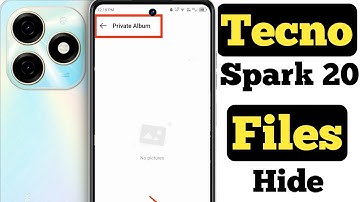 How to hide photos, videos, and audios in Tecno Spark 20 || Tecno Spark 20 me files hide kaise kare