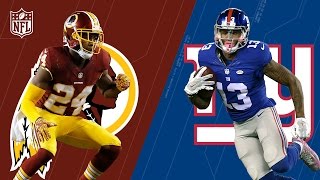 Odell Beckham Jr. vs. Josh Norman (Week 3) | Redskins vs. Giants Highlights | Mini Game Replay