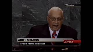 Israeli Prime Minister Speech (Ariel Sharon)
