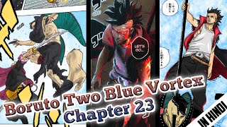 Boruto & Kawaki Vs Jura Boruto Two Blue Vortex Chapter 23 In Hindi