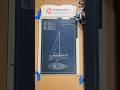 Sailboat Art  - Pearson 10m #sailing