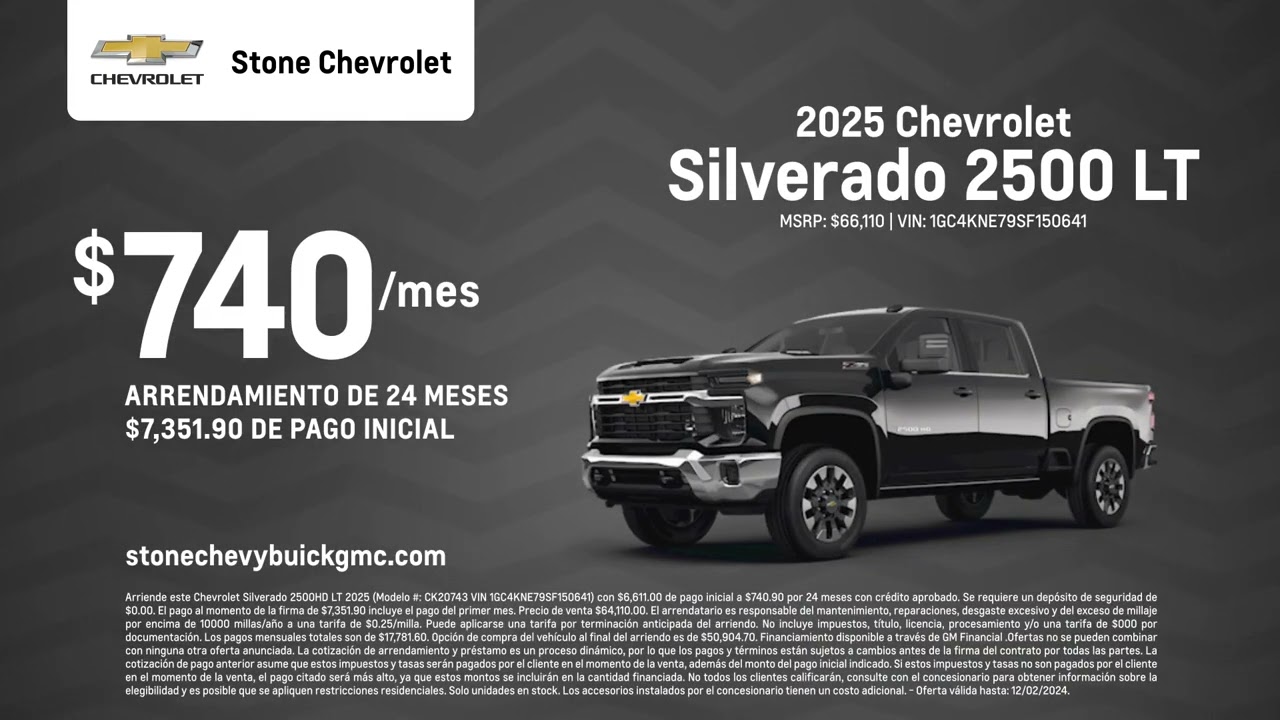 Chevrolet 11/25/2024 4594941
