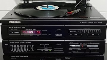 System 3x1 (Toca Discos) Gradiente DS-25 Pulsar  #RESERVADO