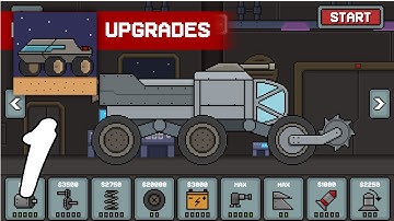 Death Rover: Space Zombie Race Gameplay Walkthrough #1 (Android, IOS)